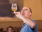 Ray Daniels inspects a glass of beer. A Chicago brewer, Daniels started the Cicerone training program five years ago. Ray Daniels inspects a glass of beer. A Chicago brewer, Daniels started the Cicerone training program five years ago.