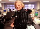 Muriel Siebert stands on the trading floor of her discount brokerage and underwriting firm in New York on May 9,1995. Siebert died Saturday in New York. She was 80. Muriel Siebert stands on the trading floor of her discount brokerage and underwriting firm in New York on May 9,1995. Siebert died Saturday in New York. She was 80.