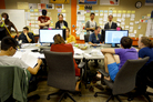 The headquarters of Menlo Innovations, a software design firm in Ann Arbor, Mich. At Menlo, there are no cubicles, few walls and no offices. The headquarters of Menlo Innovations, a software design firm in Ann Arbor, Mich. At Menlo, there are no cubicles, few walls and no offices.