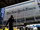 The New York Times headquarters building in New York City. The New York Times headquarters building in New York City.