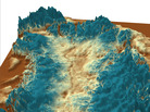 A little chilly for camping: Ice-penetrating radar revealed a mega-canyon below the Greenland ice sheet, extending for more than 460 miles. A little chilly for camping: Ice-penetrating radar revealed a mega-canyon below the Greenland ice sheet, extending for more than 460 miles.