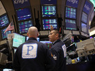 On June 15, the day that Pandora became a publicly traded company, traders on the floor of the New York Stock Exchange wore the company's insignia. On June 15, the day that Pandora became a publicly traded company, traders on the floor of the New York Stock Exchange wore the company's insignia.