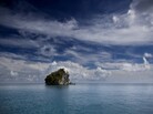 Rock islands dot the ocean in Palau, Micronesia. The waters of the tropical Pacific Ocean have been relatively cool for the last 15 years. Rock islands dot the ocean in Palau, Micronesia. The waters of the tropical Pacific Ocean have been relatively cool for the last 15 years.