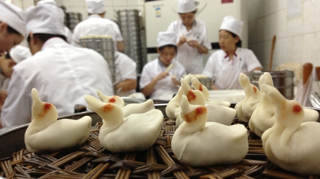 A Flock of Dumpling Ducklings: What's inside? Roasted Beijing duck, of course. (NPR)