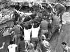 A month after U.S. naval ships shelled Lebanon, Muslim extremists blew up the U.S. Marine barracks in Beirut, killing 241 U.S. military personnel on Oct. 23, 1983. Over the past three decades, limited U.S. military strikes have been followed on several occasions by major attacks against U.S. targets. A month after U.S. naval ships shelled Lebanon, Muslim extremists blew up the U.S. Marine barracks in Beirut, killing 241 U.S. military personnel on Oct. 23, 1983. Over the past three decades, limited U.S. military strikes have been followed on several occasions by major attacks against U.S. targets.