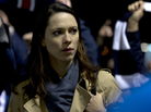 Chaos, panic and disorder: Rebecca Hall stars as a barrister whose assignment leads to all kinds of bad things in the security-state thriller Closed Circuit. Chaos, panic and disorder: Rebecca Hall stars as a barrister whose assignment leads to all kinds of bad things in the security-state thriller Closed Circuit.