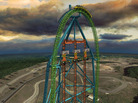 The the 41-story Zumanjaro: Drop of Doom is scheduled to be complete in 2014. The the 41-story Zumanjaro: Drop of Doom is scheduled to be complete in 2014.