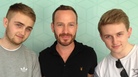 Disclosure's Guy and Howard Lawrence with Jason Bentley. Disclosure's Guy and Howard Lawrence with Jason Bentley.