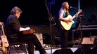 Terri Hendrix (right) performs on Mountain Stage in 2001. Terri Hendrix (right) performs on Mountain Stage in 2001.