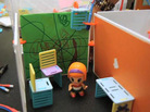 A Roominate dollhouse. A Roominate dollhouse.