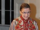 Supreme Court Justice Ruth Bader Ginsburg is shown at a White House state dinner on Oct. 13, 2011. Supreme Court Justice Ruth Bader Ginsburg is shown at a White House state dinner on Oct. 13, 2011.