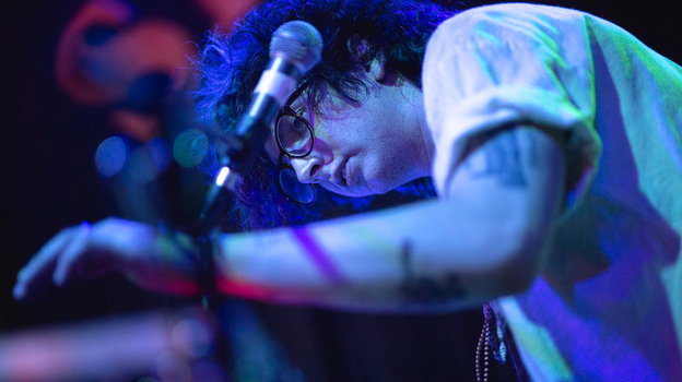 Youth Lagoon performs live at NPR Music's SXSW showcase in March 2013. (Adam Kissick for NPR)