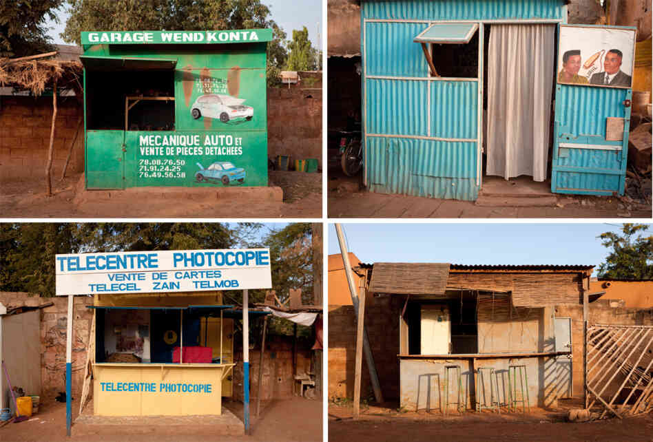 A mini-typology of kiosks in Burkina Faso villages A mini-typology of kiosks in Burkina Faso villages