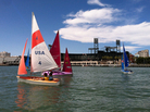 Members of the Bay Area Association of Disabled Sailors sail every weekend near San Francisco's Pier 40. The all-volunteer group serves people with a range of physical, developmental and mental disabilities. Members of the Bay Area Association of Disabled Sailors sail every weekend near San Francisco's Pier 40. The all-volunteer group serves people with a range of physical, developmental and mental disabilities.