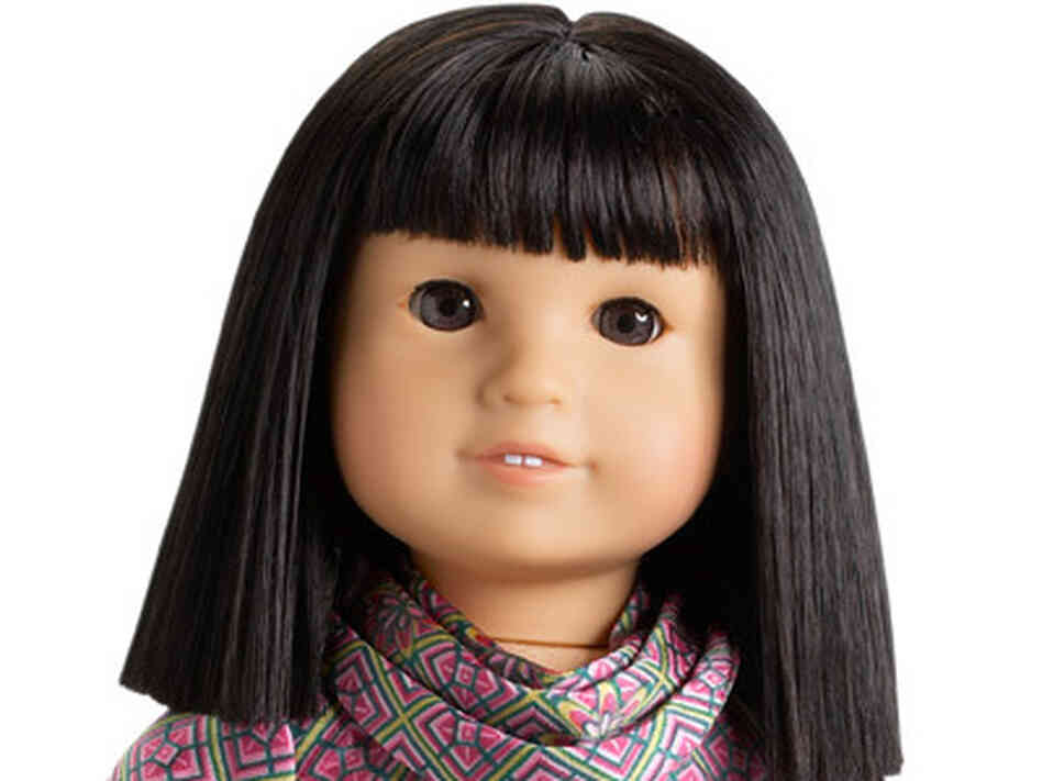 For $110, you can buy a doll of Ivy Ling — "Julie's best friend" — and her "dark, almond-shaped eyes that open and close." For $110, you can buy a doll of Ivy Ling — "Julie's best friend" — and her "dark, almond-shaped eyes that open and close."