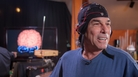 Musician Mickey Hart in a cap that collects electrical activity in his brain. Musician Mickey Hart in a cap that collects electrical activity in his brain.