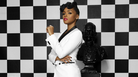 Janelle Monáe's new album, The Electric Lady, features collaborations with Prince, Erykah Badu, Miguel and Esperanza Spalding. Janelle Monáe's new album, The Electric Lady, features collaborations with Prince, Erykah Badu, Miguel and Esperanza Spalding.