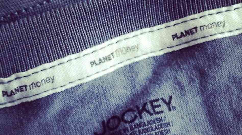 Planet Money T-shirt detail Planet Money T-shirt detail