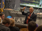NASA Administrator Charles Bolden speaks before Friday night's launch of the LADEE moon orbiter. The craft has run into a small technical issue, NASA says, which it will fix before it arrives at the moon next month. NASA Administrator Charles Bolden speaks before Friday night's launch of the LADEE moon orbiter. The craft has run into a small technical issue, NASA says, which it will fix before it arrives at the moon next month.