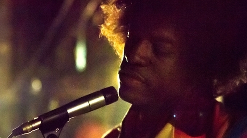Andre Benjamin in a still from All Is By My Side.