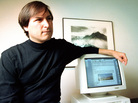 Steve Jobs in April 1993. Steve Jobs in April 1993.