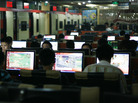 An Internet cafe in Beijing photographed last year. An Internet cafe in Beijing photographed last year.