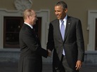 Russia's President Vladimir Putin welcomes President Obama at the start of the G-20 summit on Sept. 5 in St. Petersburg. Russia. Russia's President Vladimir Putin welcomes President Obama at the start of the G-20 summit on Sept. 5 in St. Petersburg. Russia.