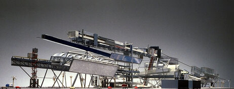 The "Steel Cloud," which won a design competition aimed at creating a monumental Los Angeles answer to structures like St. Louis' iconic arch and the Eiffel Tower, was designed by Hani Rashid and Lise Anne Couture. The "Steel Cloud," which won a design competition aimed at creating a monumental Los Angeles answer to structures like St. Louis' iconic arch and the Eiffel Tower, was designed by Hani Rashid and Lise Anne Couture.