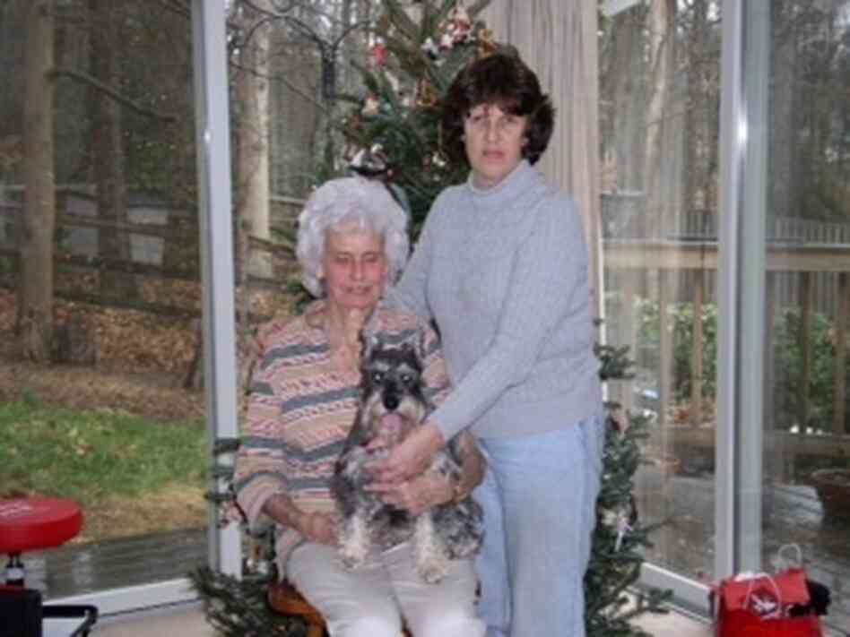 Kathy Gaarde, one of the people killed in Monday's shootings at Washington's Navy Yard, in a family photo. Her husband, Douglass, says the picture depicts Gaarde "with her 94-year-old mother who she cared for until she passed away last year." Kathy Gaarde, one of the people killed in Monday's shootings at Washington's Navy Yard, in a family photo. Her husband, Douglass, says the picture depicts Gaarde "with her 94-year-old mother who she cared for until she passed away last year."