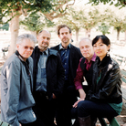 Bryce Dessner with the Kronos Quartet: David Harrington, John Sherba, Hank Dutt, and Sunny Jungin Yang. Bryce Dessner with the Kronos Quartet: David Harrington, John Sherba, Hank Dutt, and Sunny Jungin Yang.