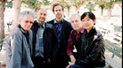 Bryce Dessner with the Kronos Quartet: David Harrington, John Sherba, Hank Dutt, and Sunny Jungin Yang. Bryce Dessner with the Kronos Quartet: David Harrington, John Sherba, Hank Dutt, and Sunny Jungin Yang.