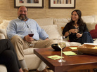 James Gandolfini plays a divorced TV archivist who falls in love with a divorced masseuse, played by Julia-Louis Dreyfus, in Nicole Holofcener's Enough Said. James Gandolfini plays a divorced TV archivist who falls in love with a divorced masseuse, played by Julia-Louis Dreyfus, in Nicole Holofcener's Enough Said.