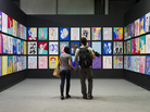 A couple review the work of Brazilian artist Victor Arruda during ArtRio, the International Art Fair of Rio de Janeiro, Brazil, on Sept. 5. A couple review the work of Brazilian artist Victor Arruda during ArtRio, the International Art Fair of Rio de Janeiro, Brazil, on Sept. 5.