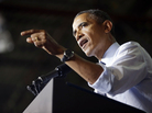 President Obama gestures as he speaks to workers at the Ford Kansas City Stamping Plant in Liberty, Mo., on Friday. President Obama gestures as he speaks to workers at the Ford Kansas City Stamping Plant in Liberty, Mo., on Friday.