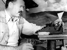 Ernest Hemingway, shown here in 1939. Ernest Hemingway, shown here in 1939.