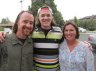 Tyler Engel with his parents, Dave and Jennifer. His doctor and therapist worked with the family to help Tyler recover from a concussion. Tyler Engel with his parents, Dave and Jennifer. His doctor and therapist worked with the family to help Tyler recover from a concussion.