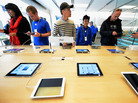Customers test out iPad minis on display in Los Angeles. Students who received free iPads from the Los Angeles Unified School District in a deal with Apple are finding ways to use them for more than just classwork. Customers test out iPad minis on display in Los Angeles. Students who received free iPads from the Los Angeles Unified School District in a deal with Apple are finding ways to use them for more than just classwork.