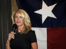 Texas state Sen. Wendy Davis speaks at a fundraiser on July 25 in Washington, D.C. Texas state Sen. Wendy Davis speaks at a fundraiser on July 25 in Washington, D.C.