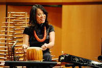 Van-Anh Vanessa Vo plays the dan tranh zither, a Vietnamese string instrument, in the song "3 Gnossiennes: Gnossiennes No. 3."