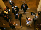 Speaker of the House John Boehner arrives at the Capitol on Saturday. Speaker of the House John Boehner arrives at the Capitol on Saturday.