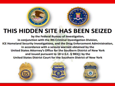 The message that greets visitors to Silk Road, the vast online marketplace for illicit goods and services.