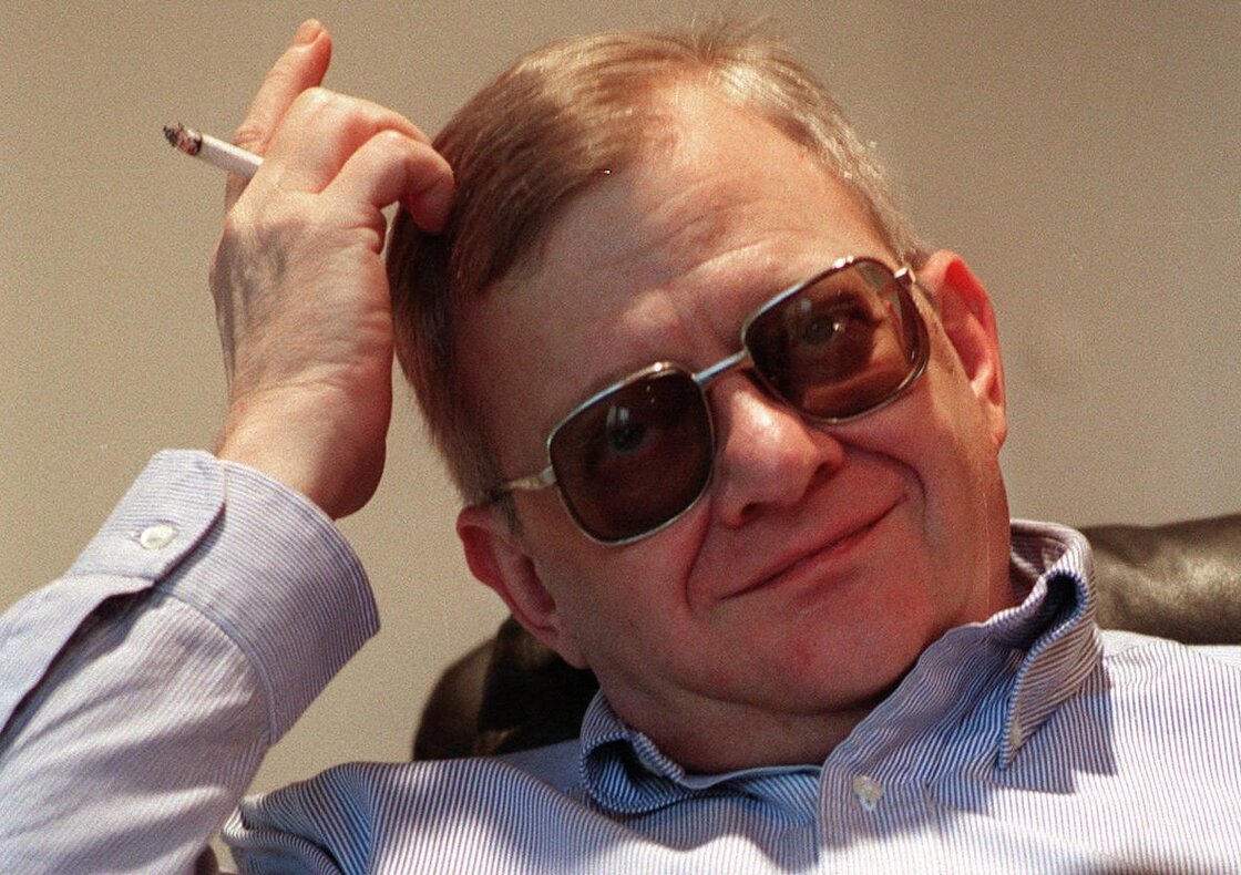 Writer Tom Clancy in 1998.