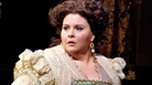 Soprano Angela Meade made her professional debut in the role of Elvira in Verdi's Ernani at the Metropolitan Opera. Soprano Angela Meade made her professional debut in the role of Elvira in Verdi's Ernani at the Metropolitan Opera.