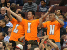 Jeremy Lin fans cheer during a game between the New York Knicks and Philadelphia 76ers in March 2012. Jeremy Lin fans cheer during a game between the New York Knicks and Philadelphia 76ers in March 2012.