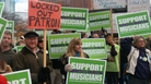 In Minneapolis, demonstrations in support of musicians have drawn regular support during the yearlong Minnesota Orchestra labor dispute. In Minneapolis, demonstrations in support of musicians have drawn regular support during the yearlong Minnesota Orchestra labor dispute.