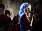 Malin Akerman, who plays Blondie singer Debbie Harry, is just one of many actors and musicians lip-syncing to the tracks of '70s punk legends in the loose but lively CBGB. Malin Akerman, who plays Blondie singer Debbie Harry, is just one of many actors and musicians lip-syncing to the tracks of '70s punk legends in the loose but lively CBGB.