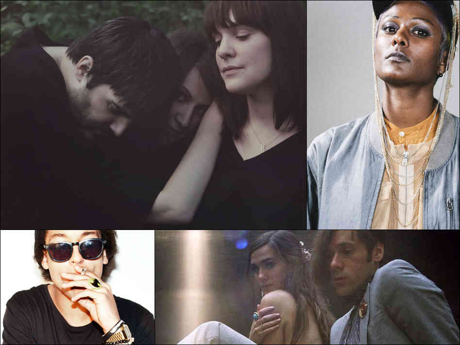Clockwise from upper left: Gem Club, Perera Elsewhere, Of Montreal, Remi Clockwise from upper left: Gem Club, Perera Elsewhere, Of Montreal, Remi