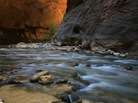 The Virgin River Narrows in Zion National Park is a popular fall hike for thousands of visitors but the government shutdown has closed the park and drained tourism revenue and tax payments from local communities. The Virgin River Narrows in Zion National Park is a popular fall hike for thousands of visitors but the government shutdown has closed the park and drained tourism revenue and tax payments from local communities.
