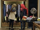 Two Iranian women look at clothing in a store in Tehran. Iranians have launched a "jeans protest" on the Web in response to a comment by Israel's leader Benjamin Netanyahu. Two Iranian women look at clothing in a store in Tehran. Iranians have launched a "jeans protest" on the Web in response to a comment by Israel's leader Benjamin Netanyahu.