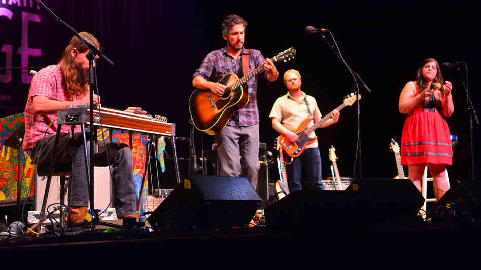 The Black Lillies perform on Mountain Stage. The Black Lillies perform on Mountain Stage.
